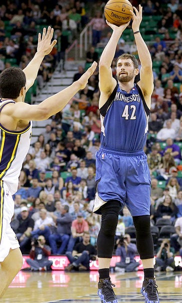 Kevin Love's first triple-double leads Timberwolves past Jazz